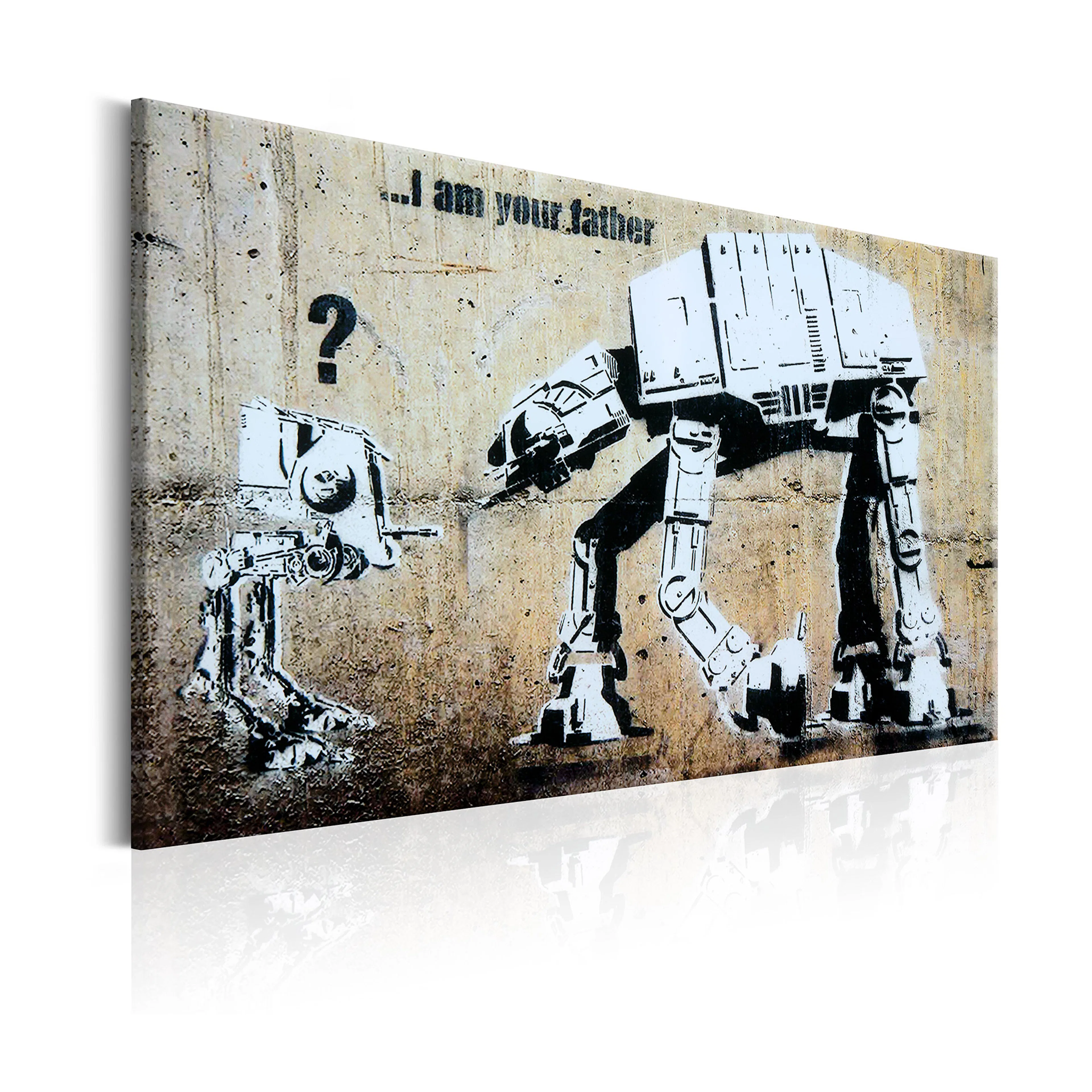 Tavla Arkiio I Am Your Father By Banksy