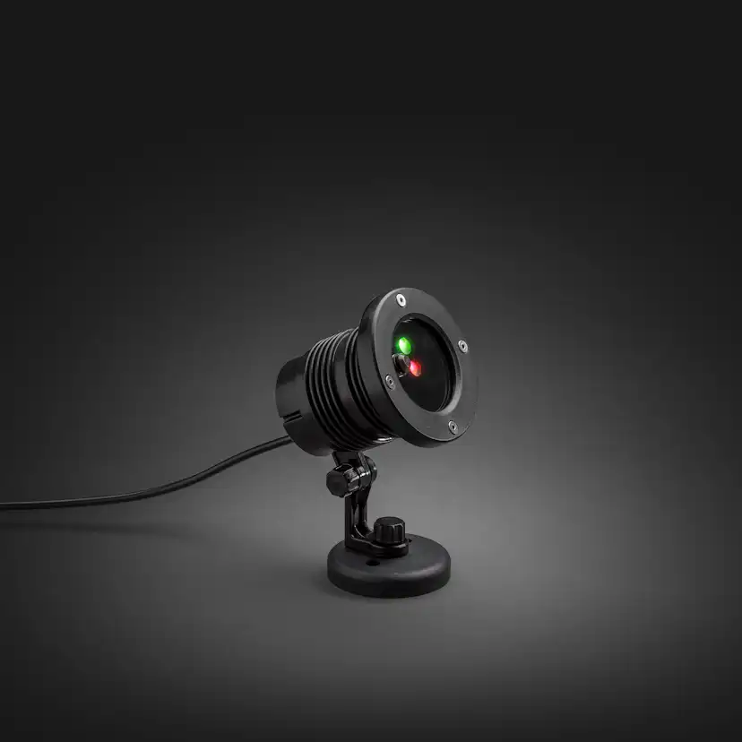 Laserlampa Gnosjö Konstsmide Julmotiv LED