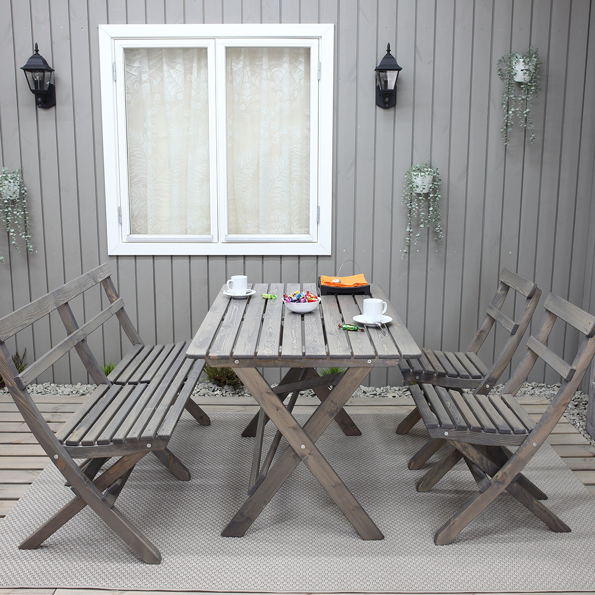 Hopfällbar Soffa Baltic Garden Knohult