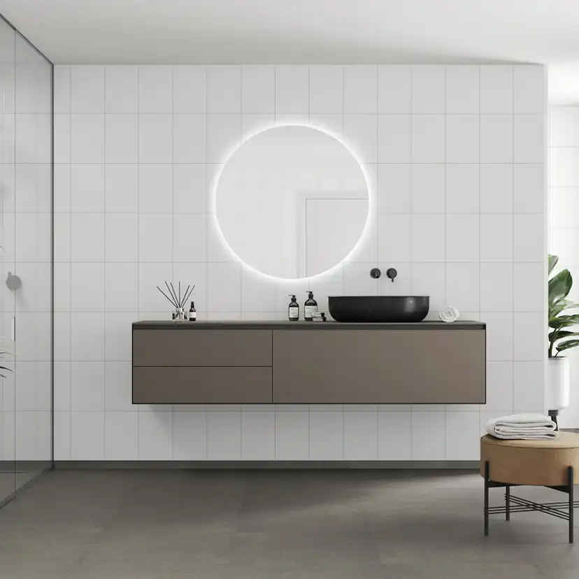 Våtrumsskiva Fibo 2094-M2030 S White 10x620x2400 mm