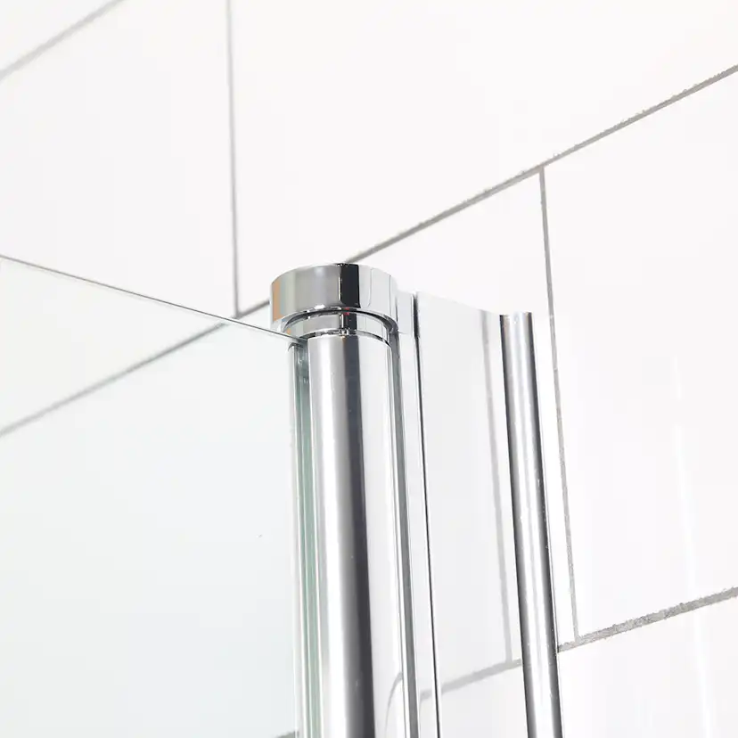 Duschhörna Bathlife Mångsidig Rak Dörr + Rak Dörr Delvis Frostat Glas