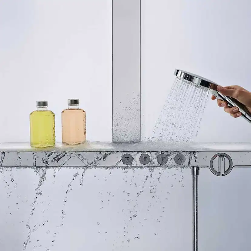 Takduschset Hansgrohe Rainmaker Select 460 3jet Showerpipe E Med EcoSmart