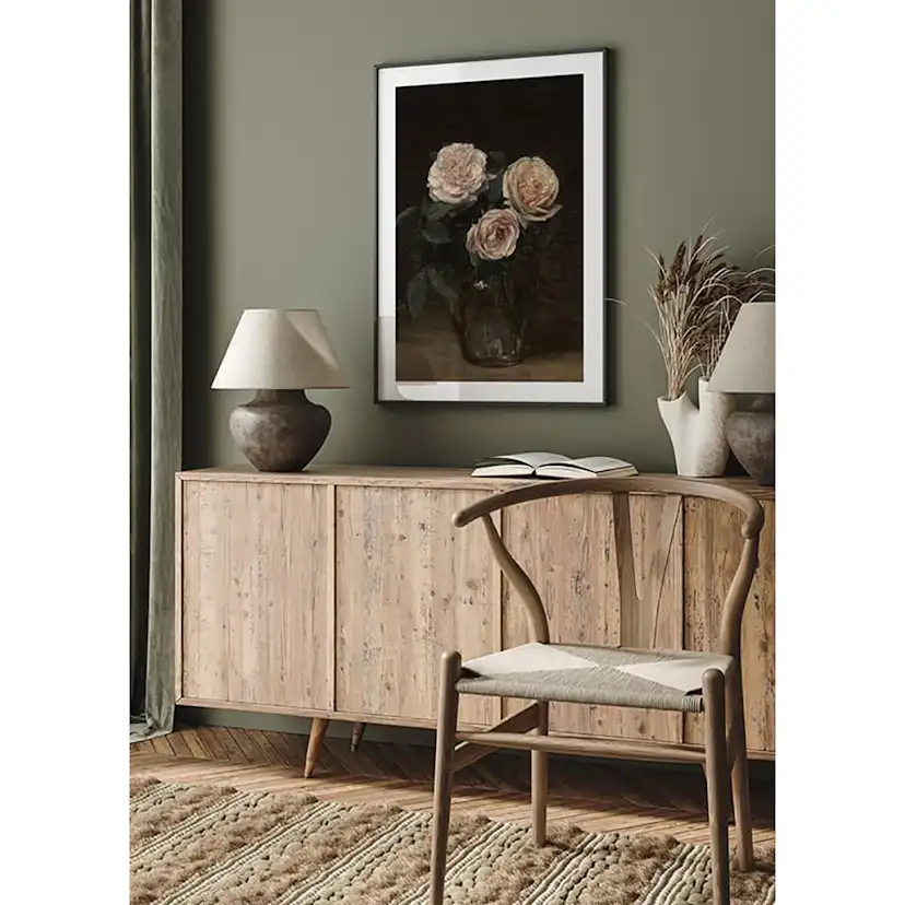 Poster Gallerix Still Life With Roses By Henri Fantin-Latour