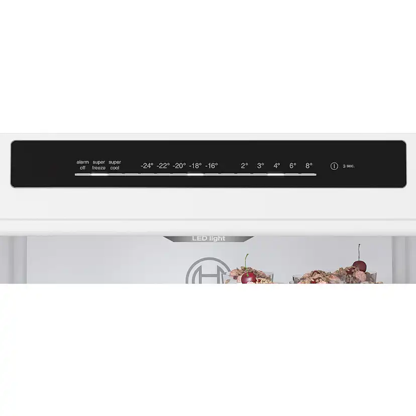 Kombiskåp Kyl/Frys BOSCH 2 st KGN36VXCT Serie 4 186cm Otroligt Tyst Energiklass C