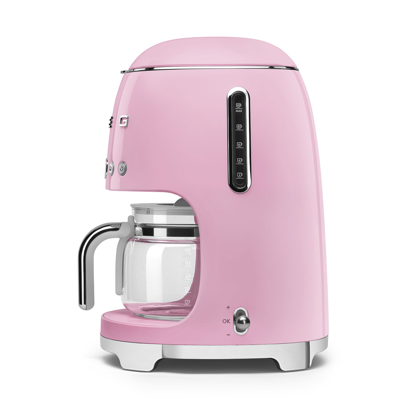 SMEG kaffebryggare DCF02PKEU Rosa