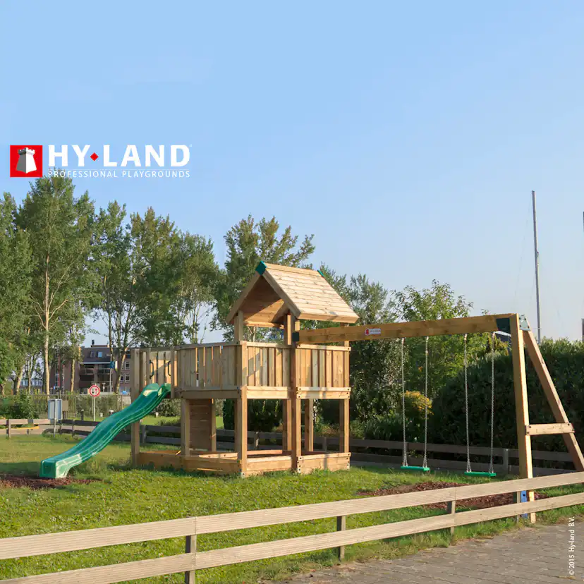 Klätterställning Hy-Land Projekt 5 + Swingmodul