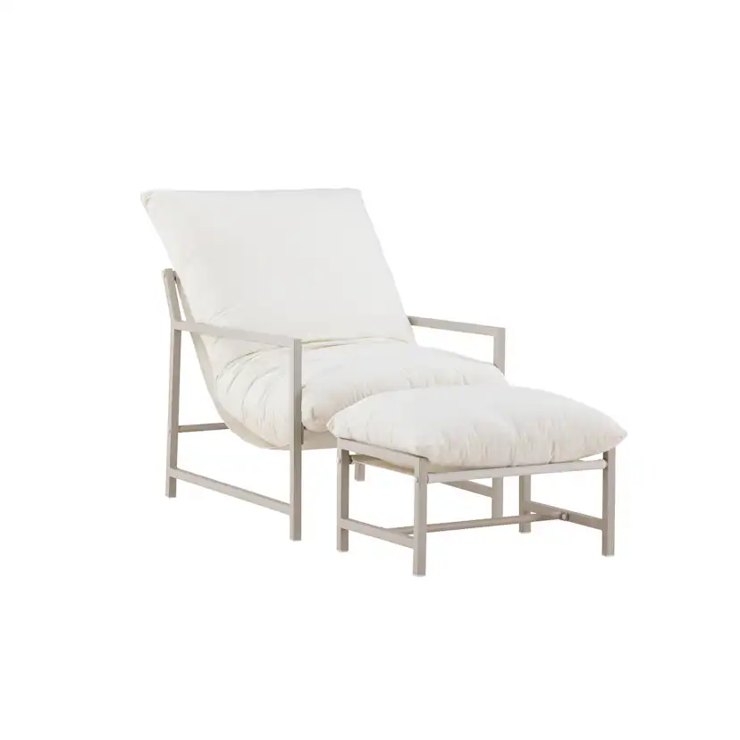 Corso Lounge Chair - Beige / Beige Beige