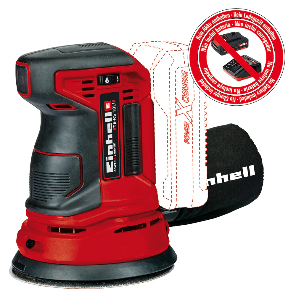 Excenterslip Einhell TE-RS 18 Li-Solo