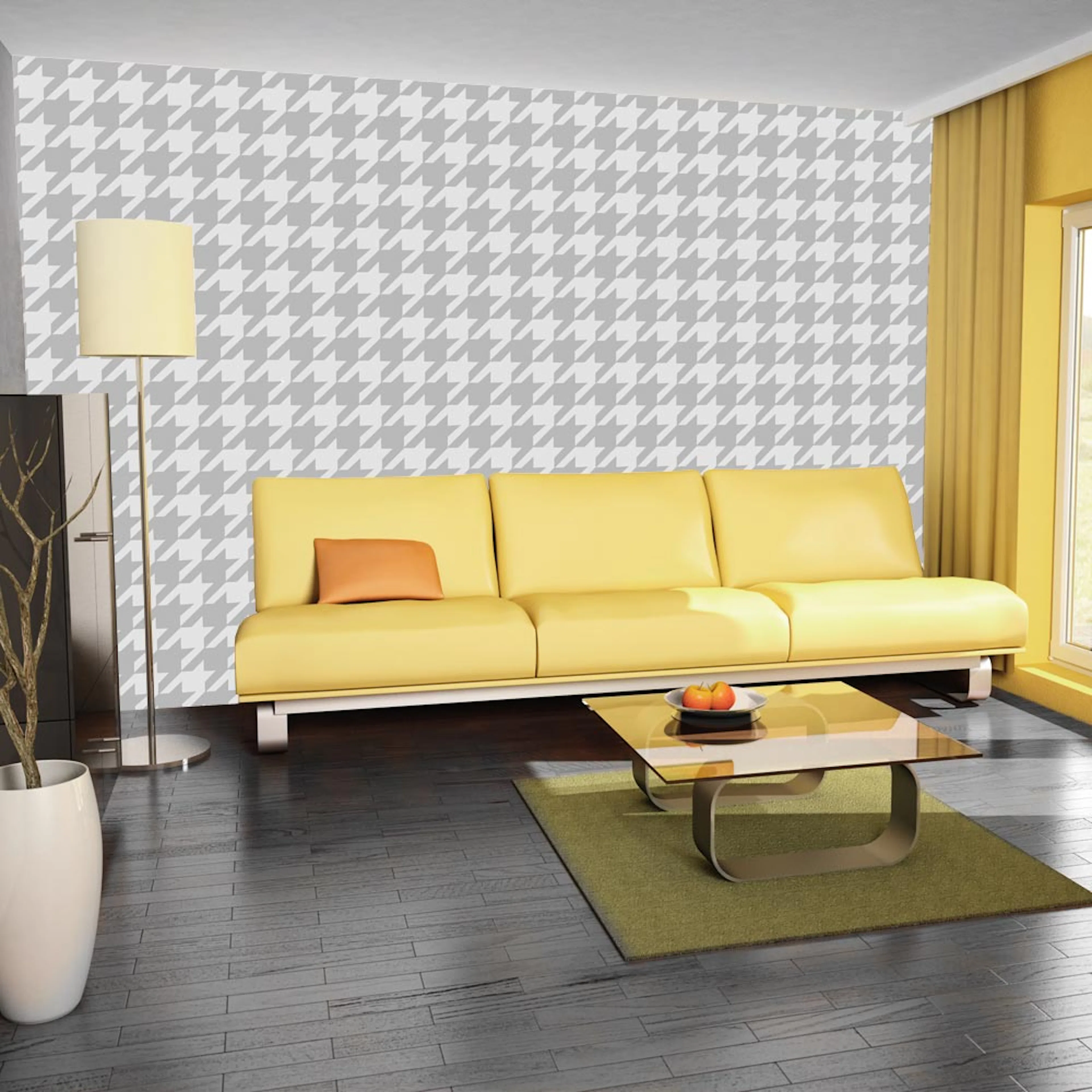 Fototapet Arkiio Dogtooth Check