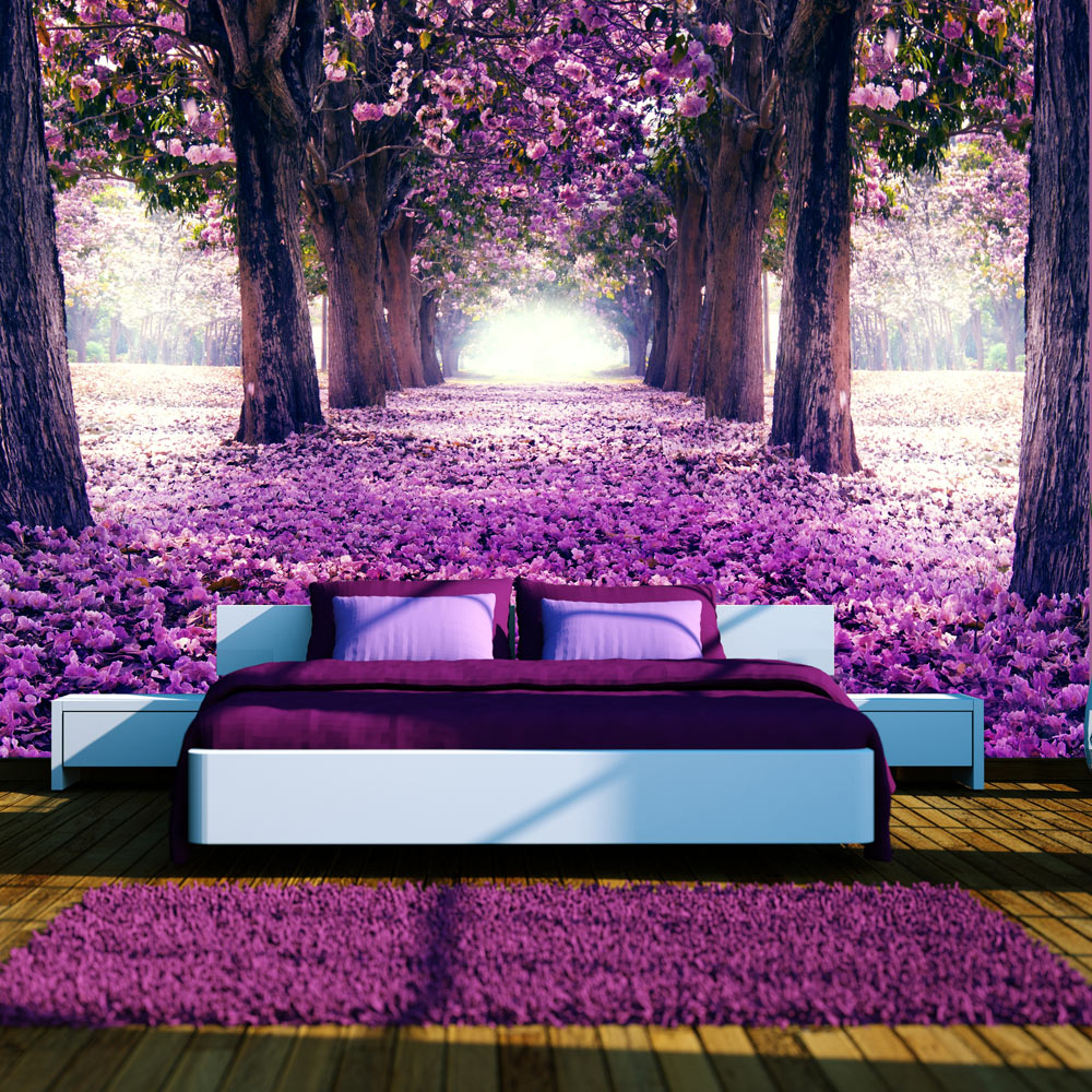 Fototapet Arkiio Självhäftande Flower Road