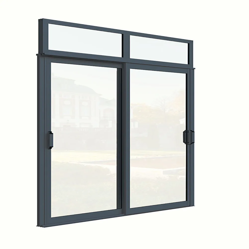 Dörrparti Robust m Överljus B2250xH2000+400mm-Grå ÅR B2250 x H2400, Grå DB703