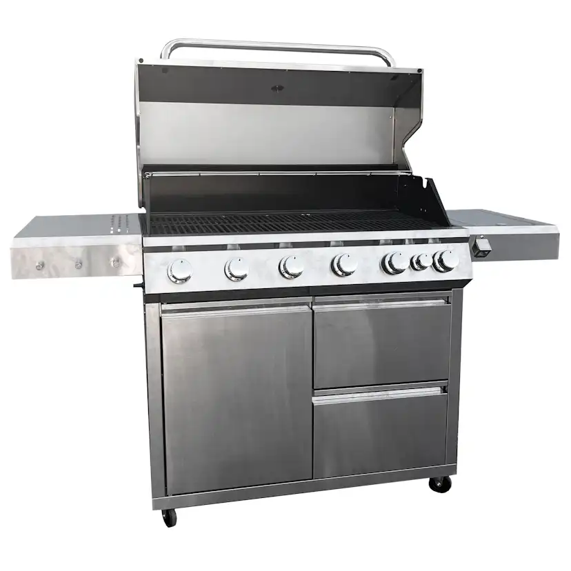 Gasolgrill Kobe Premium 6+1 RST PRE Grå