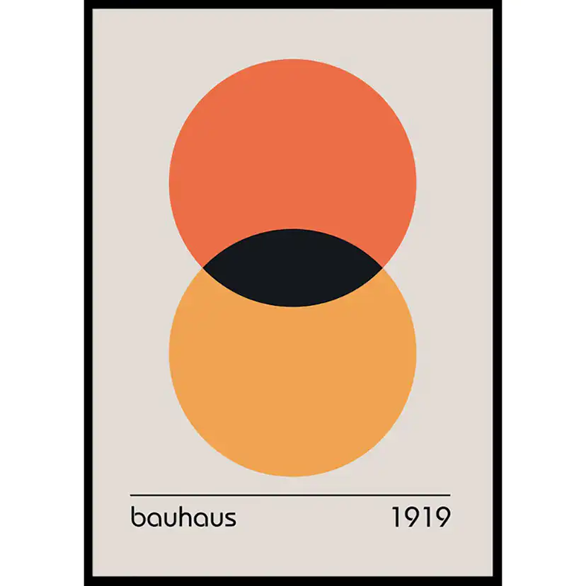 Poster Gallerix Bauhaus Art No22