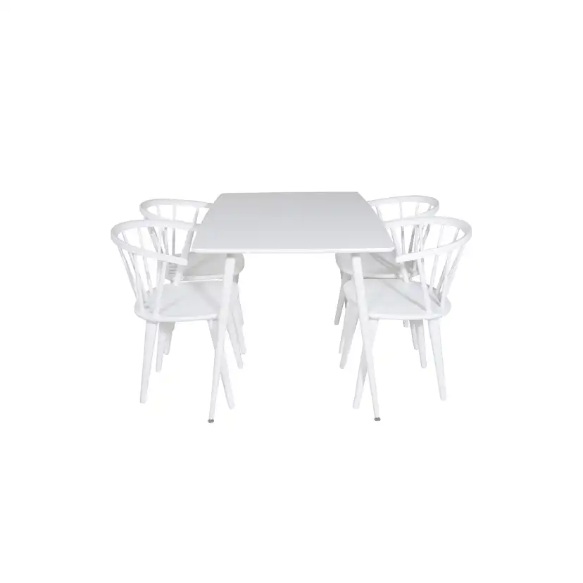 Matgrupp Venture Home Pobbie med 4 Brum Stolar