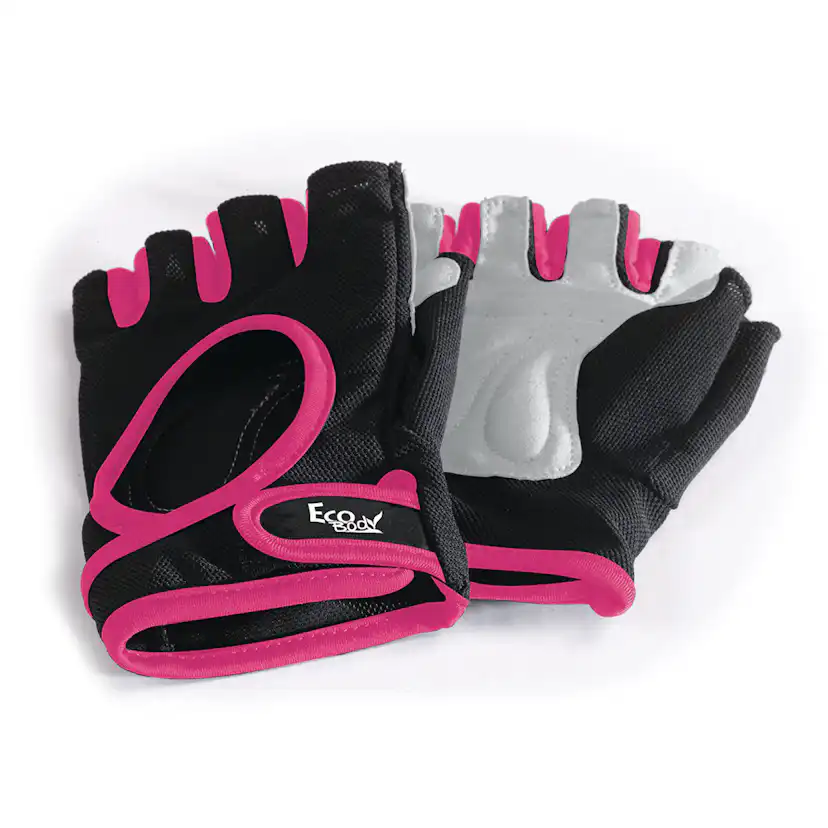 Träningshandskar Eco Body Gymhandskar Pinkki