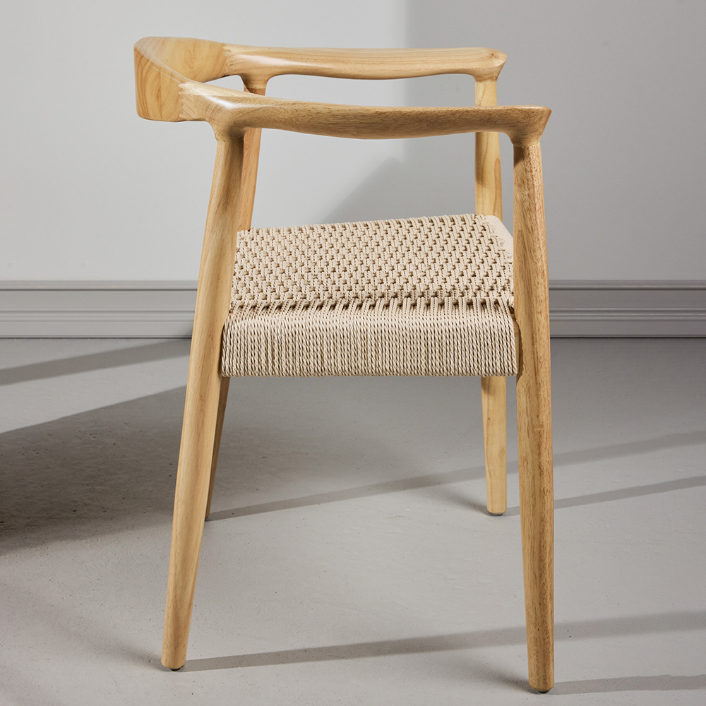 Matstol Vind Lovön Karmstol Flätad