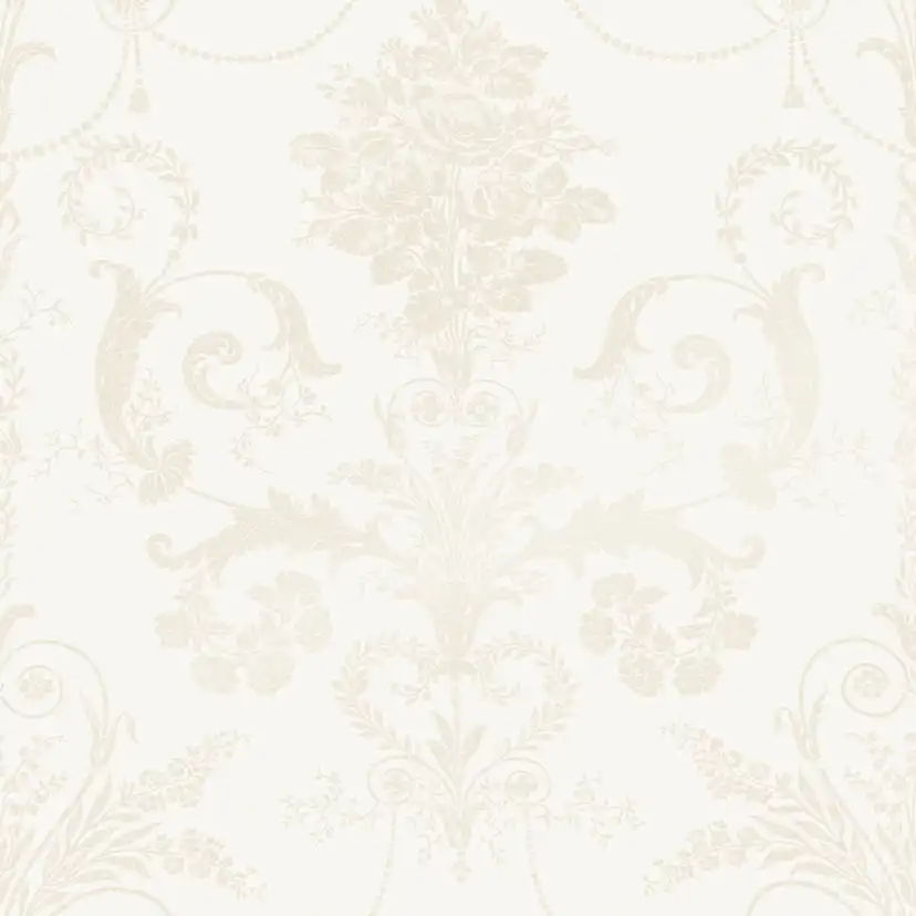 Tapet Laura Ashley Josette Vit