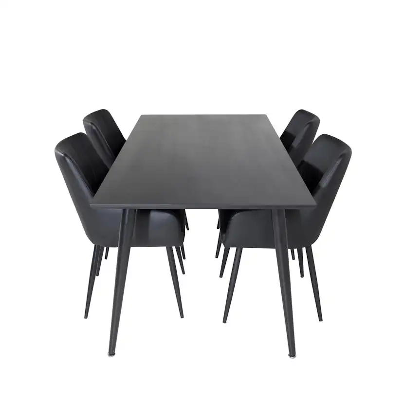 Matgrupp Venture Home Dipp Rektangulär med 4st Comfort Stolar