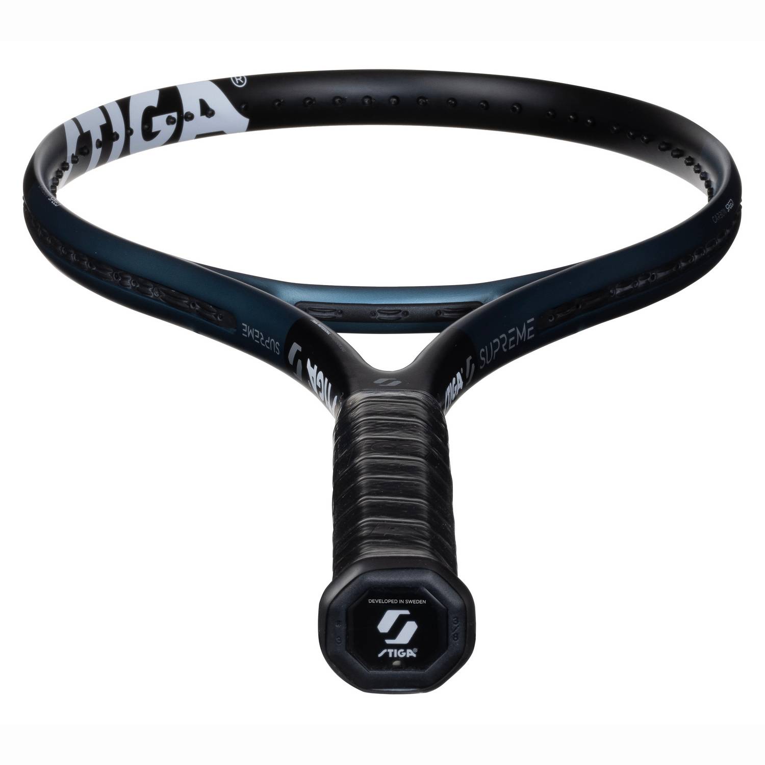 Tennisracket Stiga Sports Supreme 2 Osträngat Black/Blue