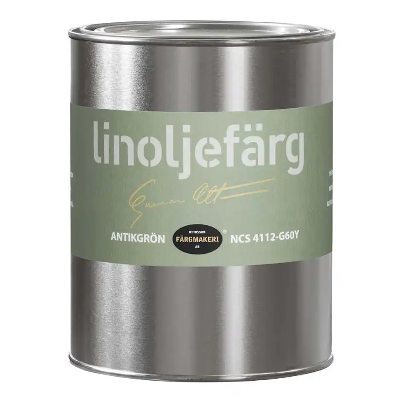 Linoljefärg Ottosson Antikgrön