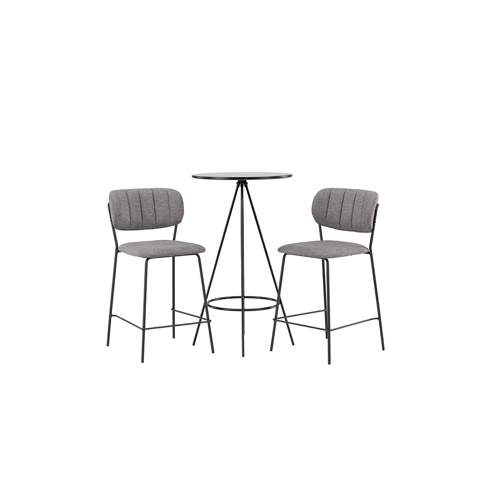 Matgrupp Venture Home Bistro Ø60 cm med 2 st Bell stolar