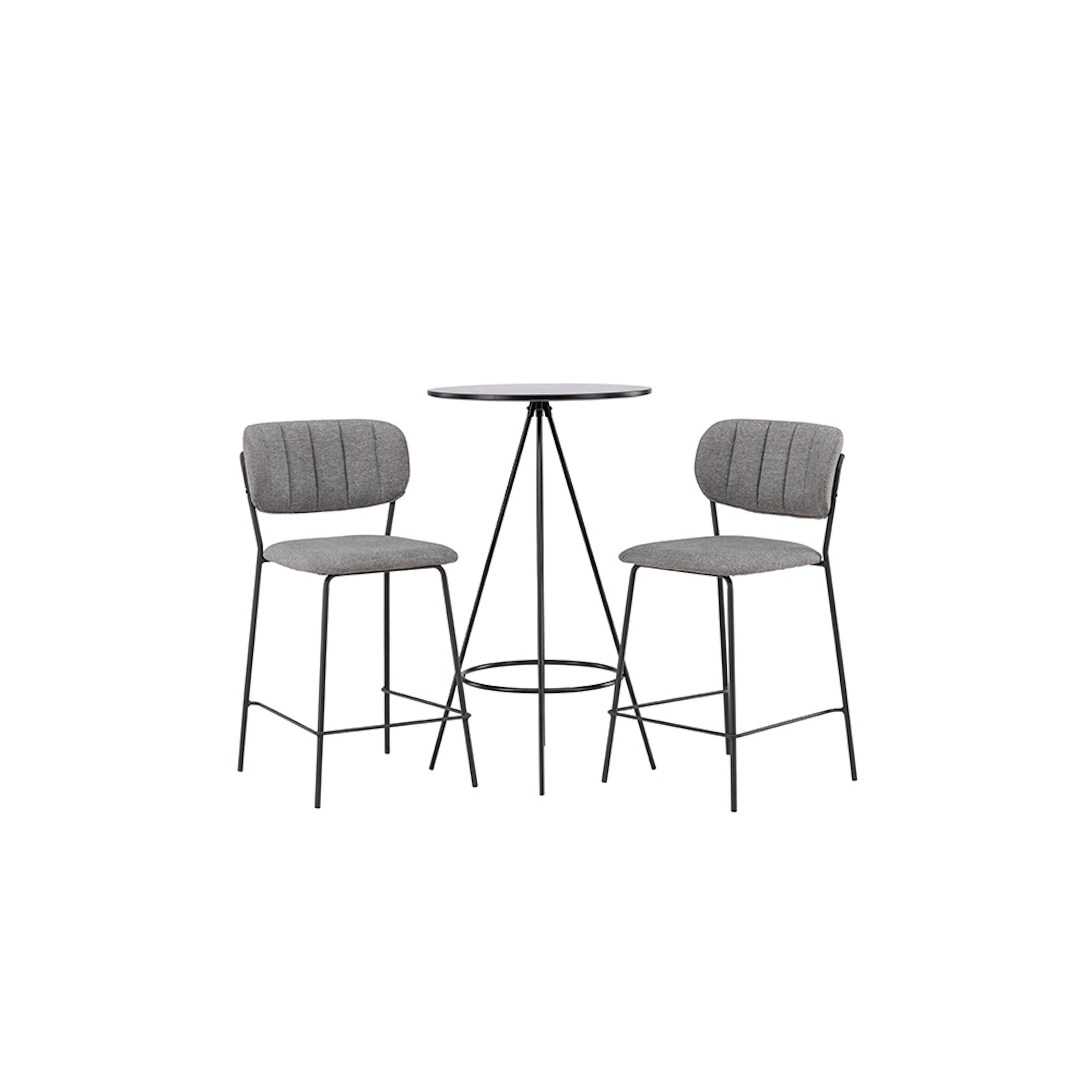 Matgrupp Venture Home Bistro Ø60 cm med 2 st Bell stolar