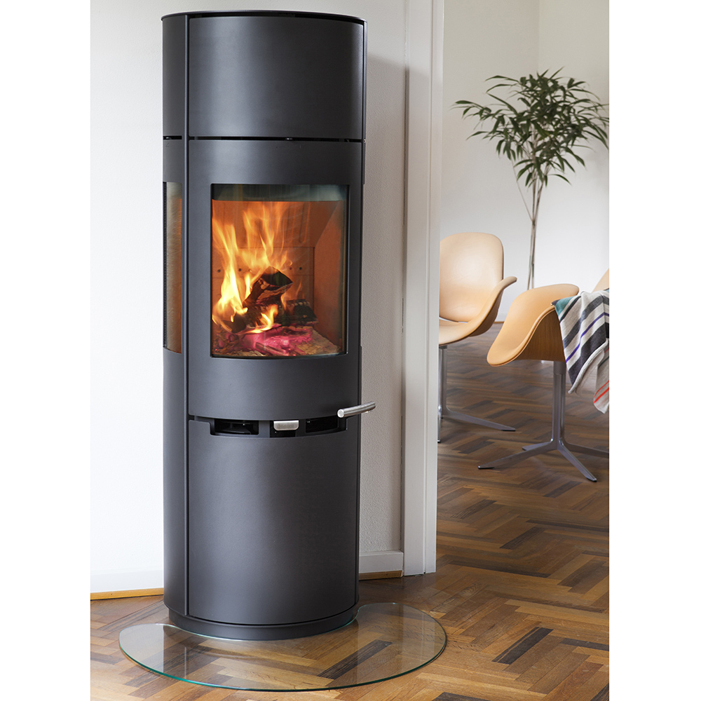 Braskamin Aduro 9.7 Fristående med Sidoglas 9kW
