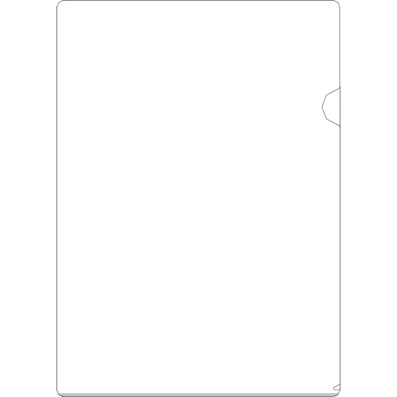 Aktmapp KEBA Folder utan Tryck 0,20 mm