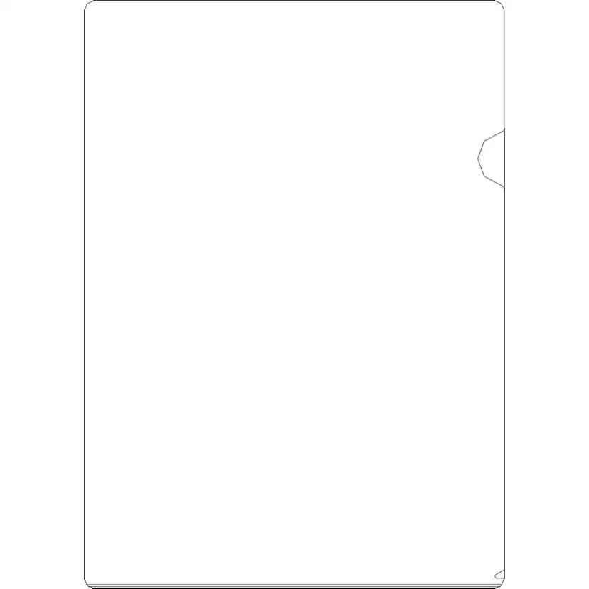 Aktmapp KEBA Folder utan Tryck 0,20 mm