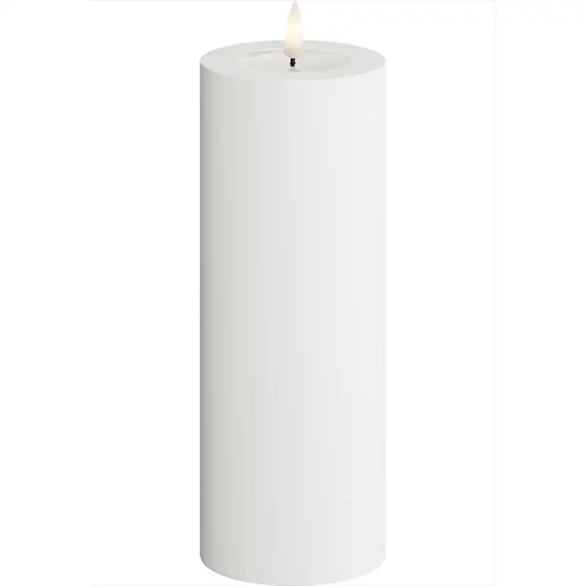 LED-Blockljus DeluxeHomeart Utomhus 7,5x20 cm