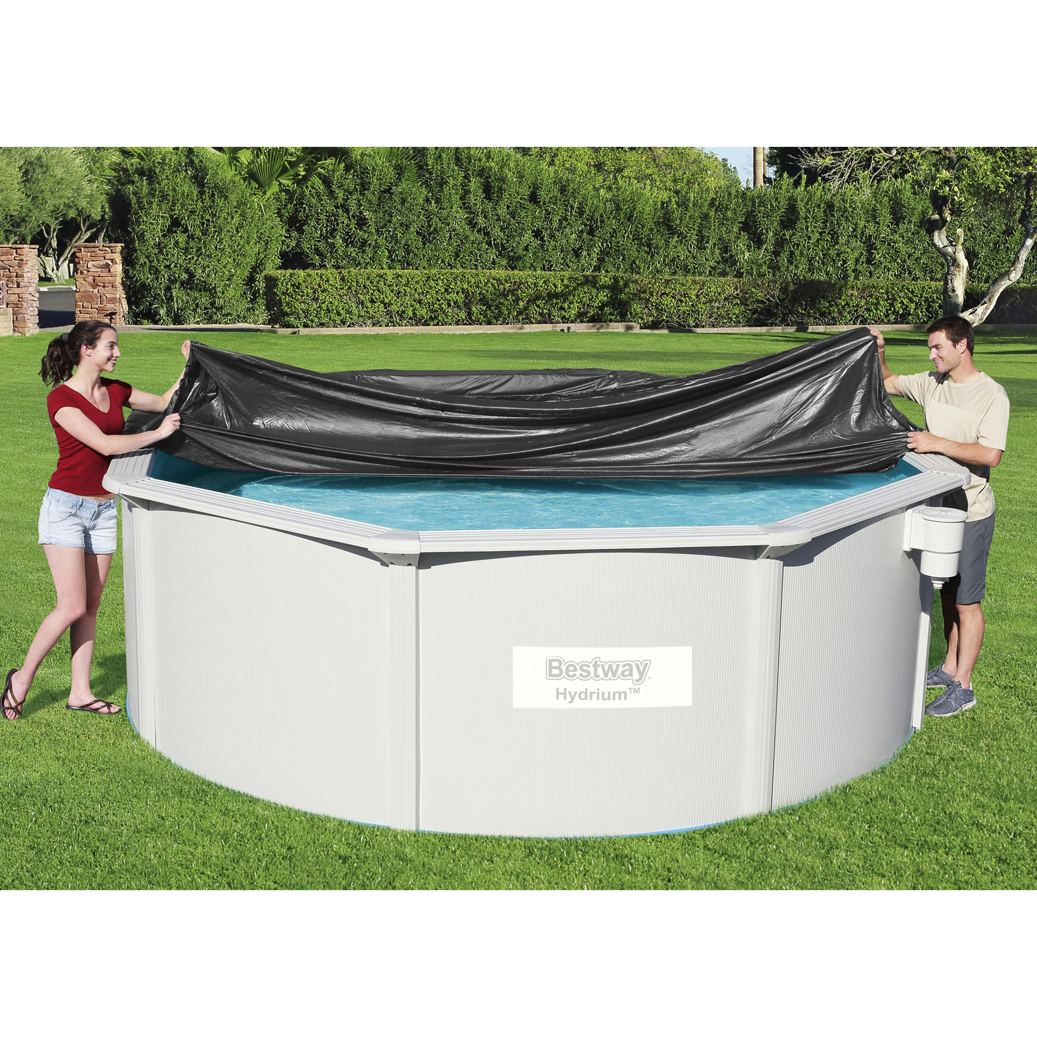 58292 Flowclear 3.96m Poolskydd, rund 4010 mm