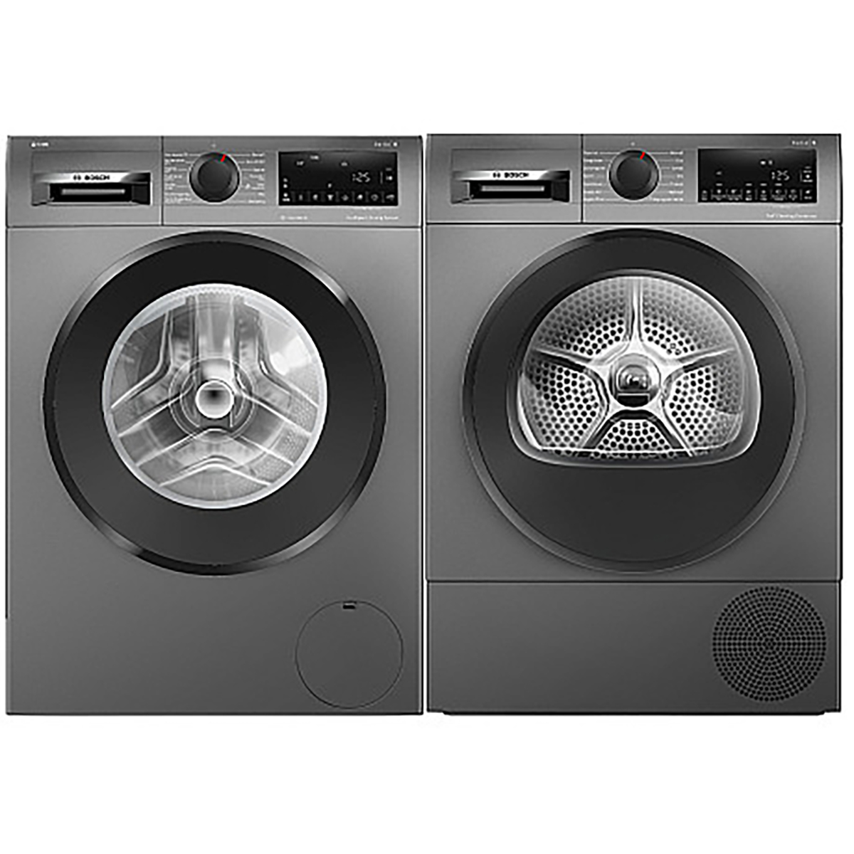 Tvättmaskin och Torktumlare Bosch WGG244RFSN-WQG245DXSN Serie 6