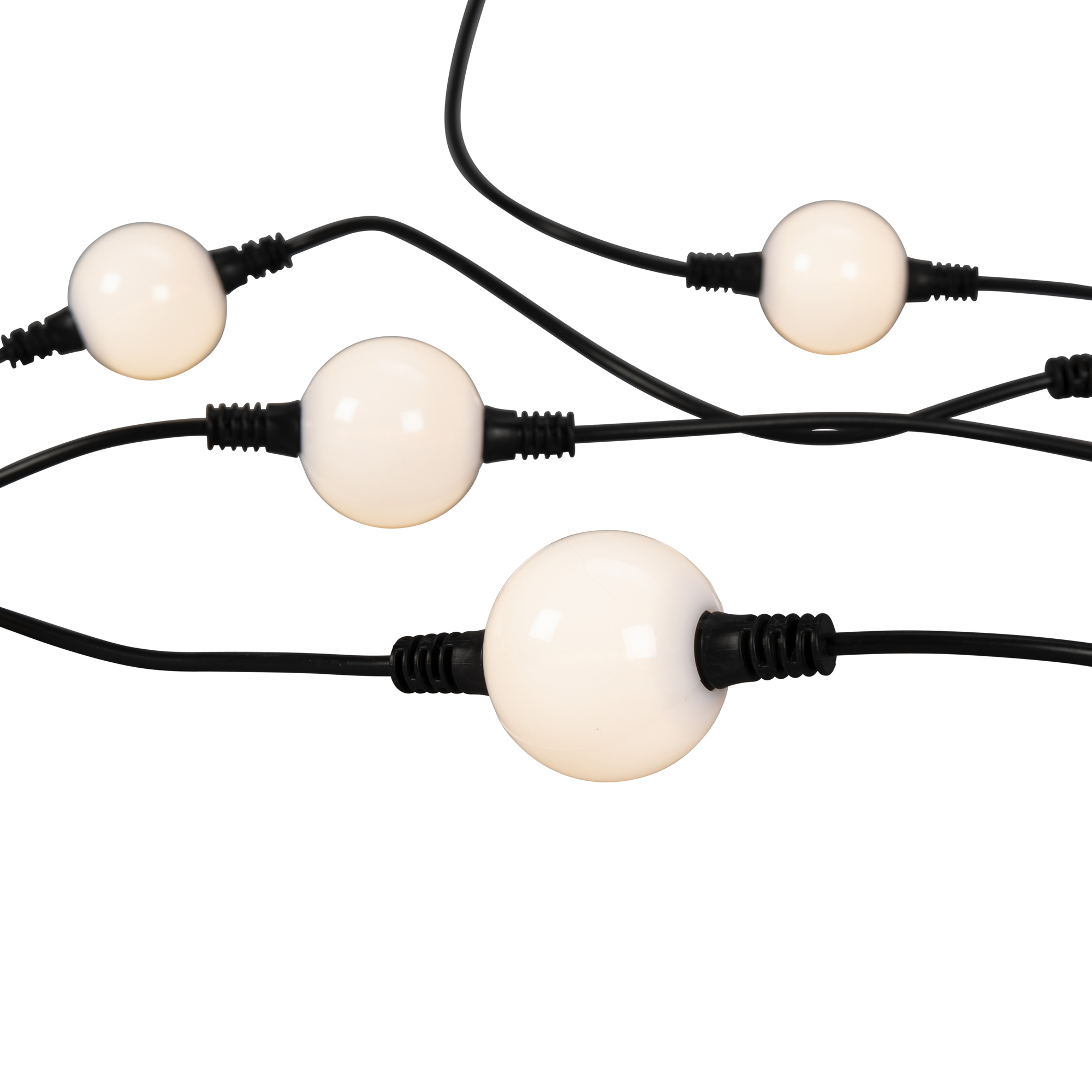 Ljusslinga Gnosjö Konstsmide 30st LED-opallampor Varmvit 2700K Utomhus