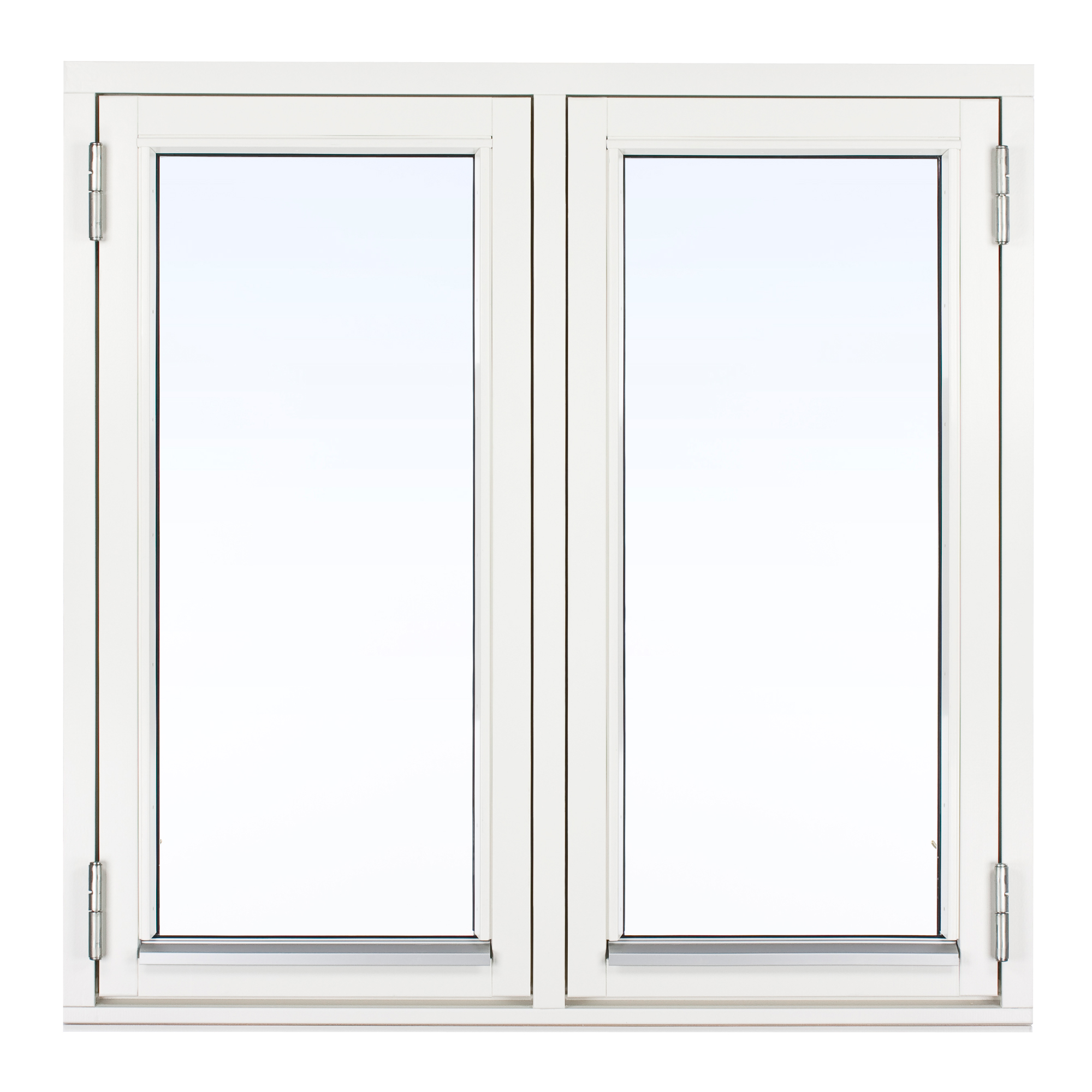 Sidohängt Fönster Svenska Fönster 2-Luft Trä 2-Glas Rund Profil