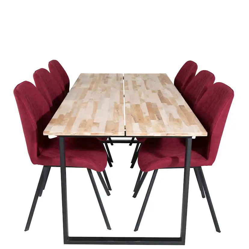 Matgrupp Venture Home Cirebon med 6 Gemma Stolar