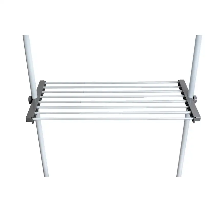 Hylla WENKO Hercules Teleskop Justerbar Hylla 73-120 cm