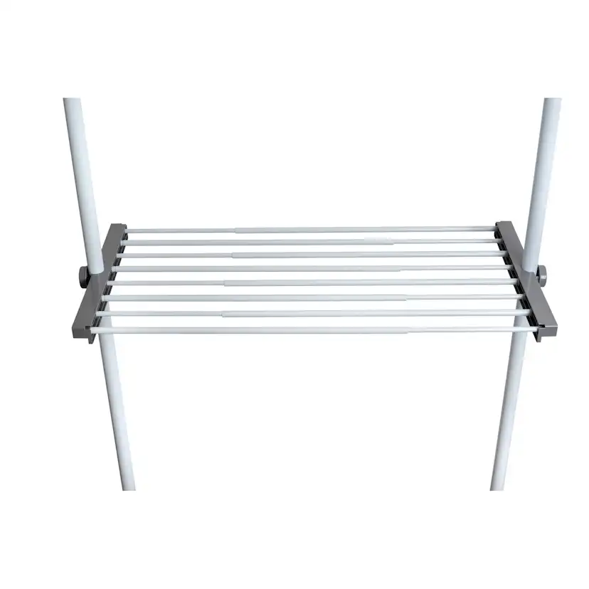 Hylla WENKO Hercules Teleskop Justerbar Hylla 73-120 cm