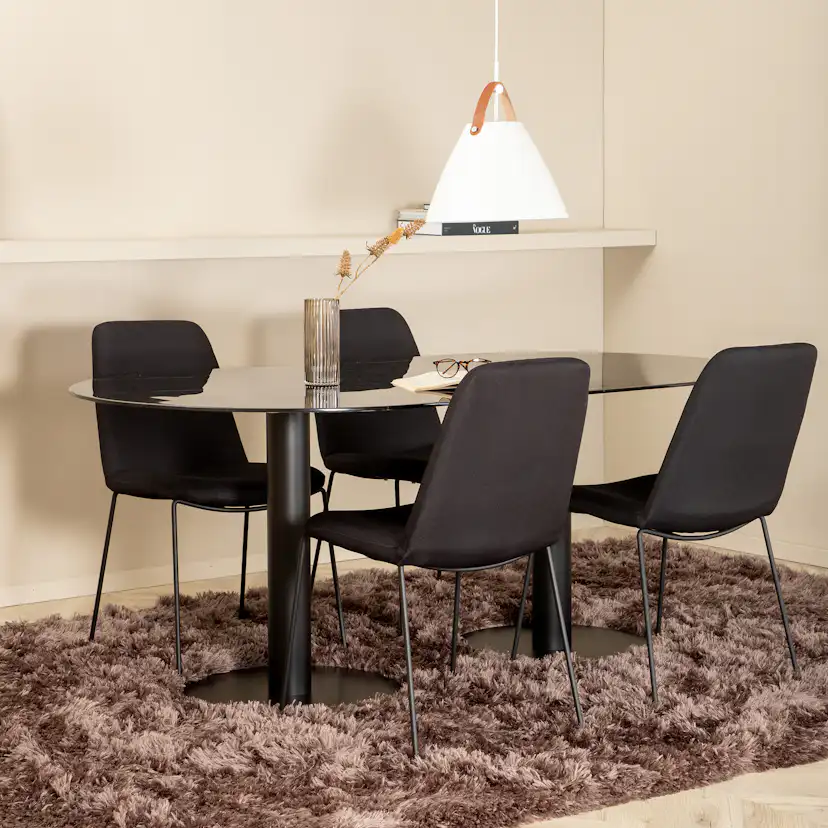 Matgrupp Venture Home Oslo med 4 Muscot Stolar