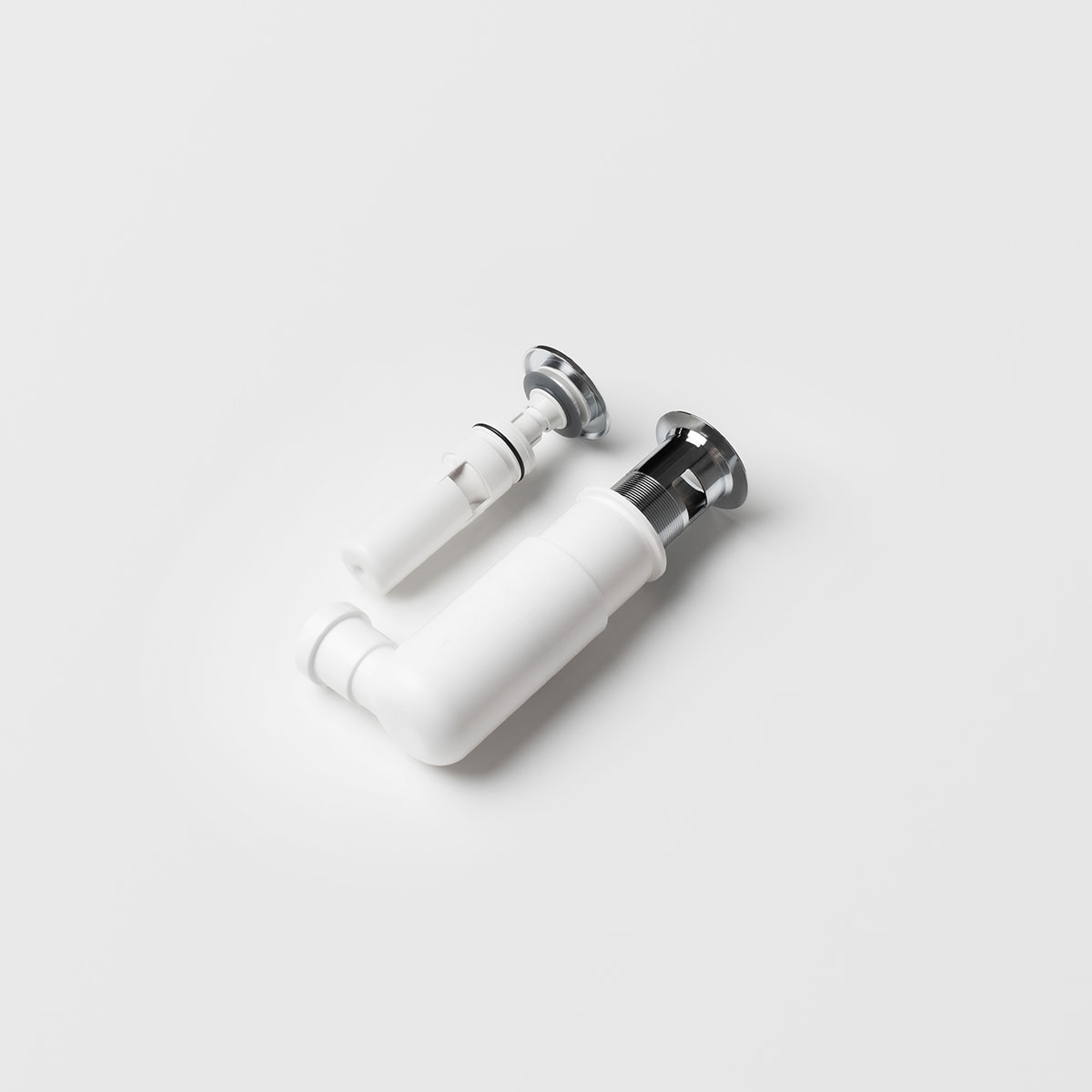 Bottenventil INR Easy-Clean Pop-Up med Vattenlås