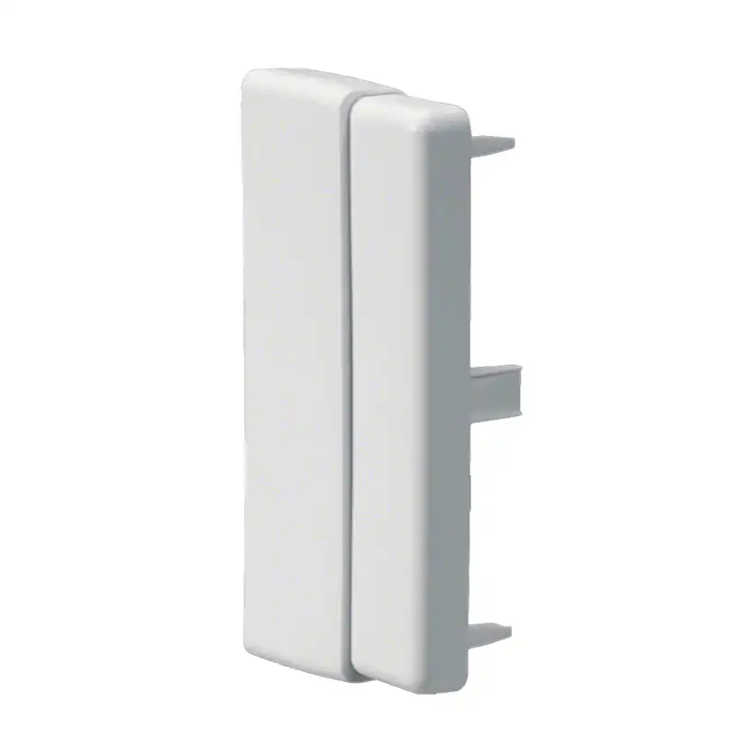 Ändstycke till Matarkanal Hager LF/LFH Flexibel 40/60 x 110 mm Halogenfri Vit RAL 9016