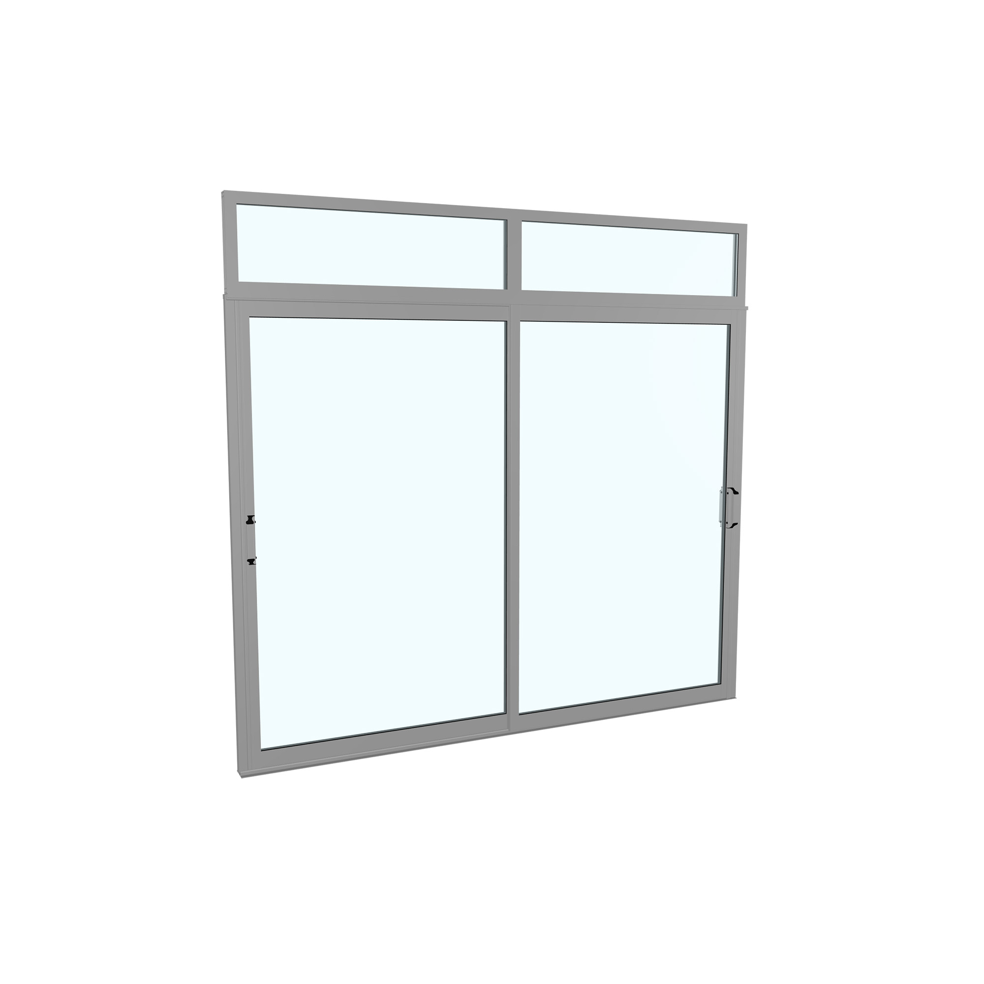 Skjutdörr med Överljus Landskap Robust Vår och Höst 2-del