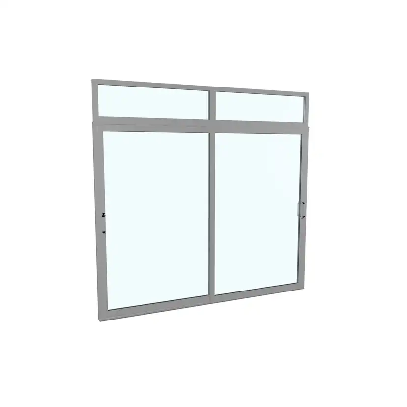 Skjutdörr med Överljus Landskap Robust Vår och Höst 2-del