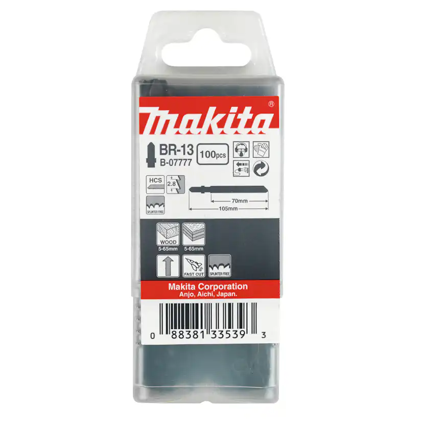 Sticksågsblad Makita B-07777 100-Pack