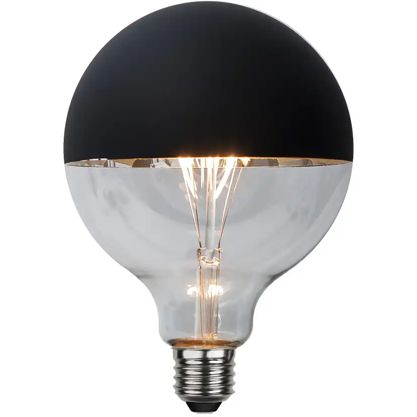 LED-lampa Star Trading E27 G125 Top Coated Dimbar