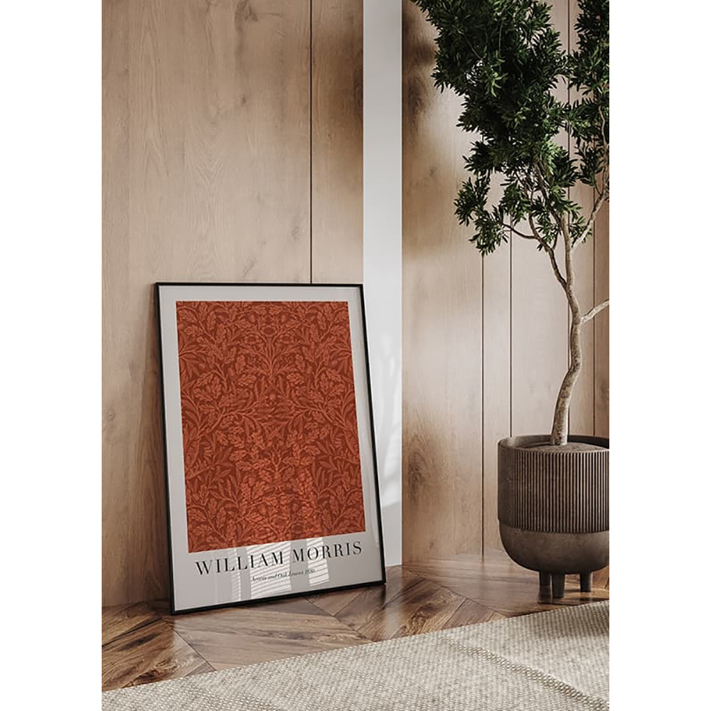 Poster Gallerix William Morris Acorns And Oak Leaves 1880