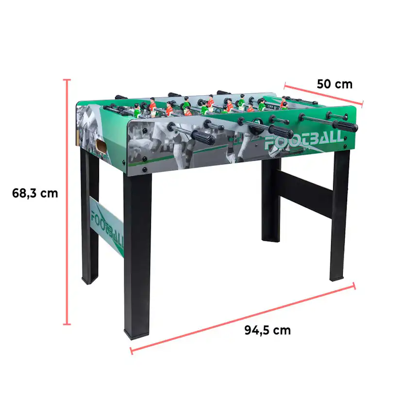 Fotbollsspel ProSport Foosball 94x50 cm