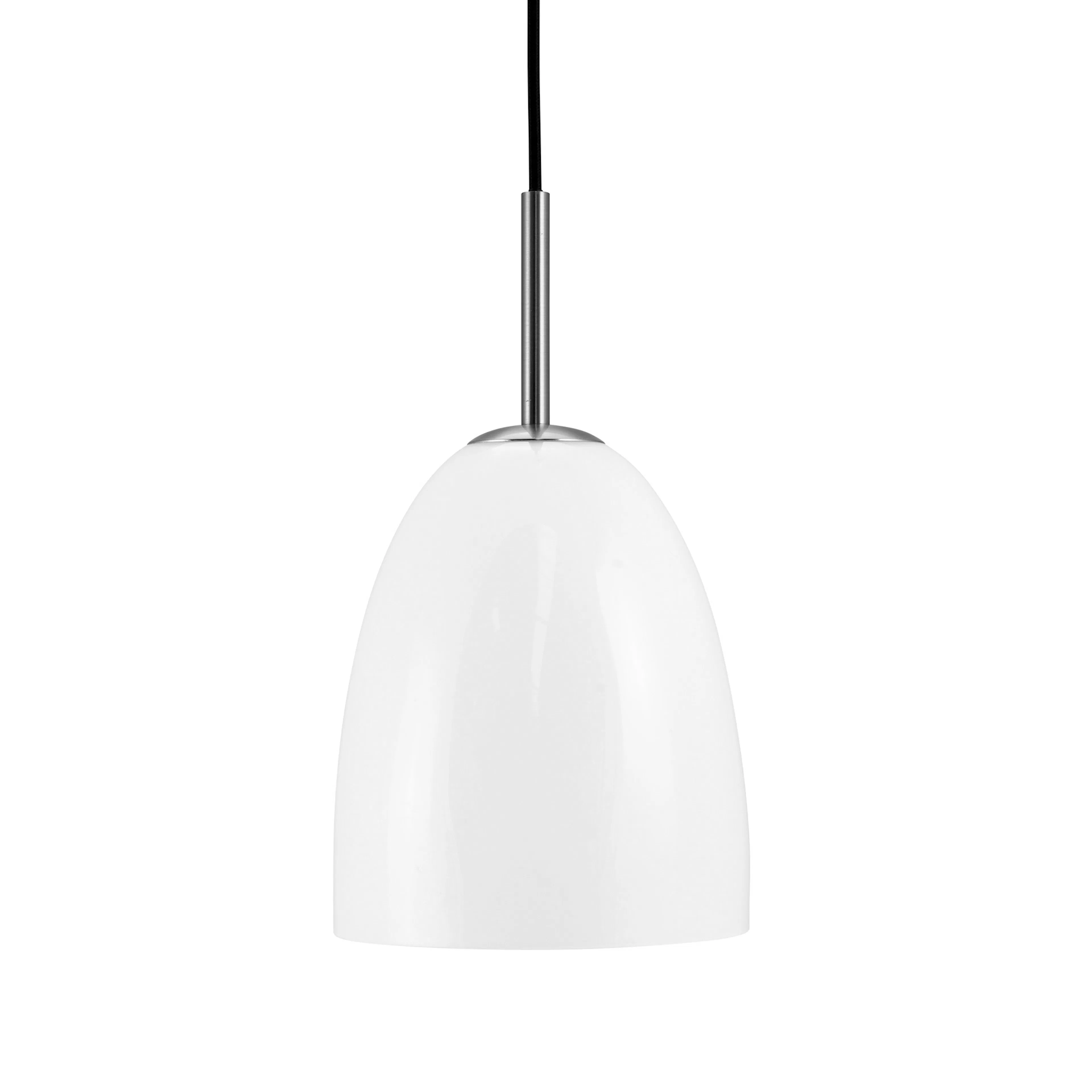 Taklampa Dyberg Larsen Jazz Pendel D18 Opal/Borstat Stål, Diameter: 180 cm