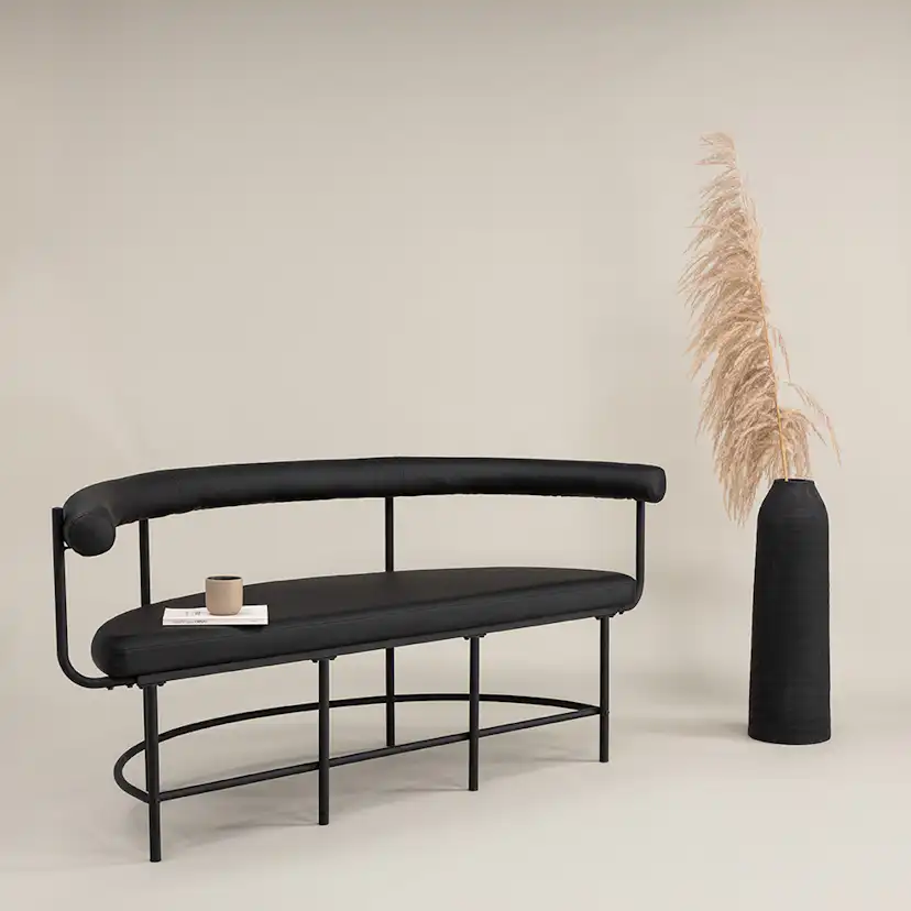 Bänk Vind Stallhagen x Josefin Lustig PU-Klädsel