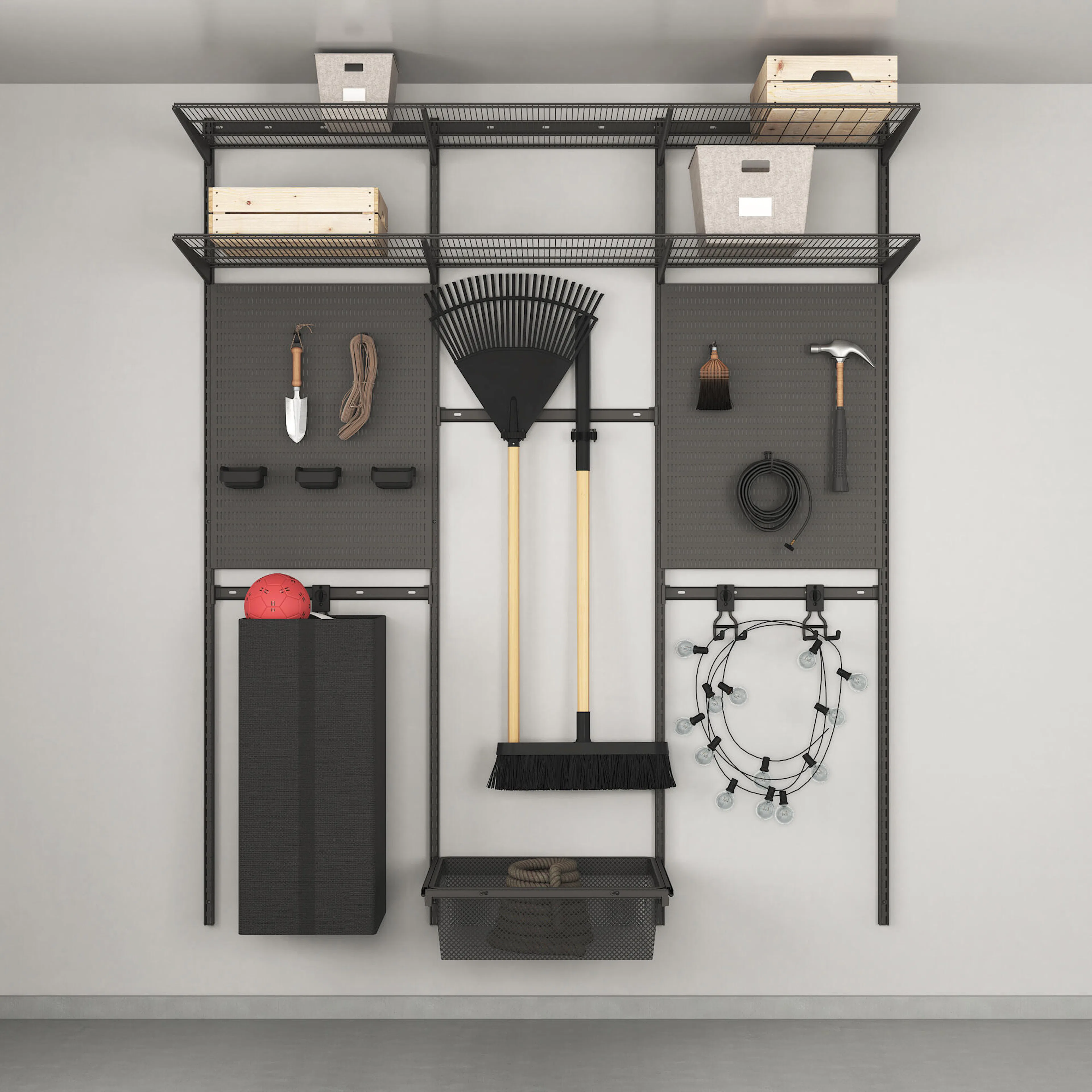 Trädgårdsförvaring Elfa Ready Solution 2 Garage+ B: 1855 mm