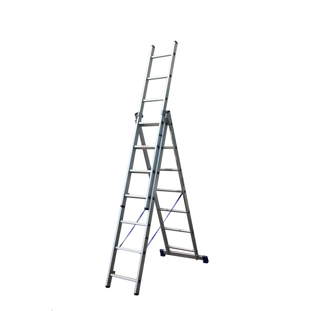 Kombistege 3-del 6,2 M Längd: 6,2 meter, Antal steg: 10 st